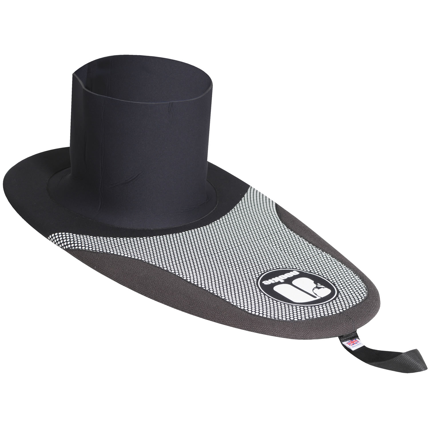 nookie ultimate kevlar spray deck with latex for white water kayaking kayak spray skirt size chart